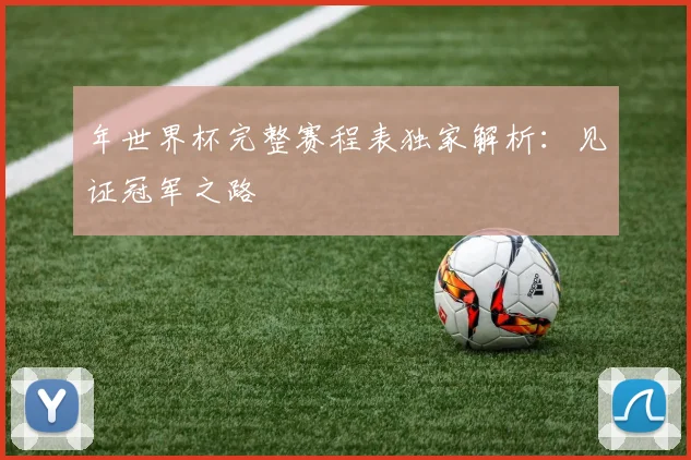 年世界杯完整赛程表独家解析：见证冠军之路